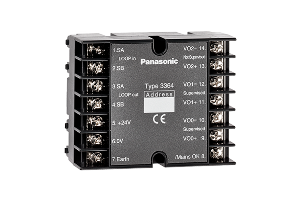 2 voltage outputs unit 3364